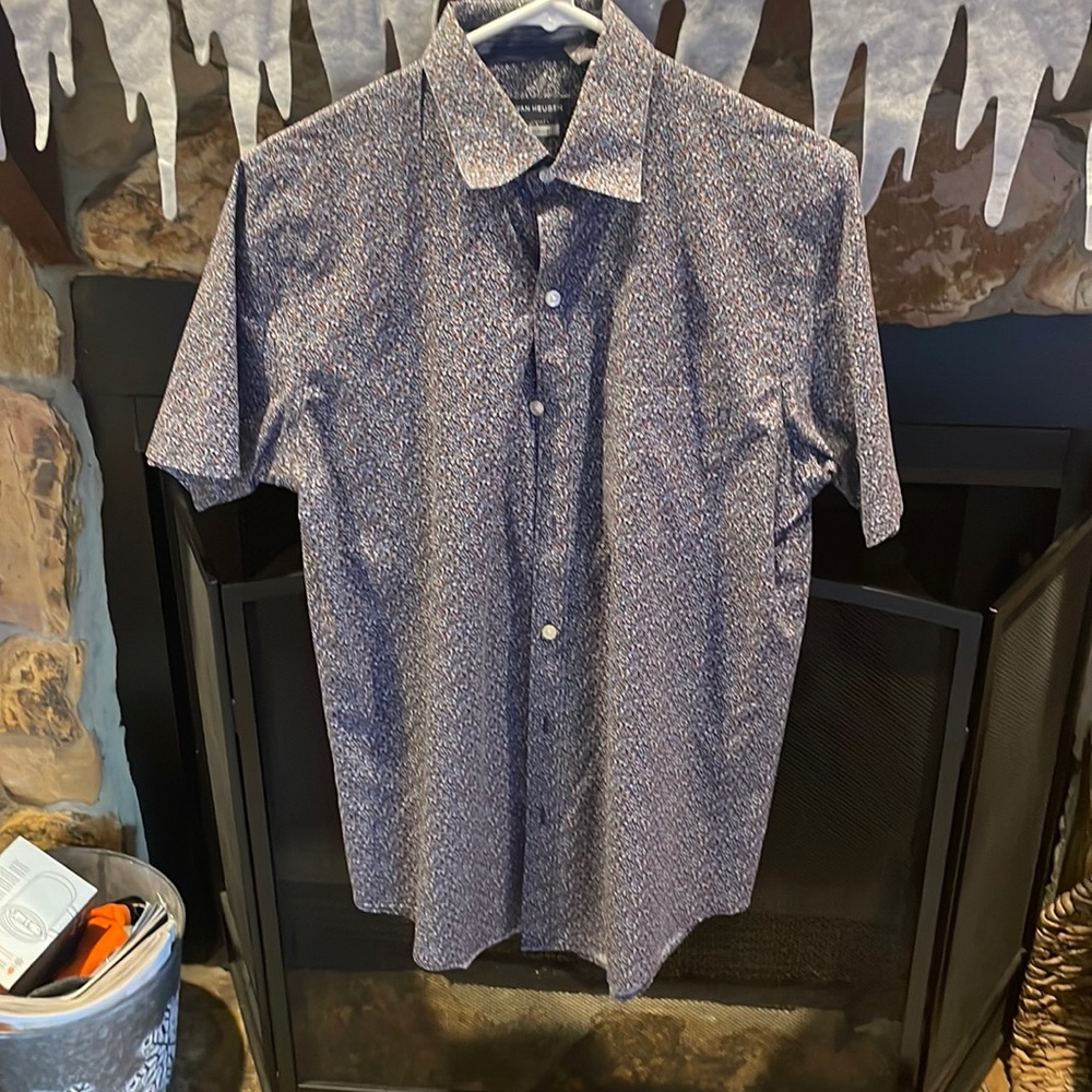 Van Heusen Classic Fit Button Down Short Sleeve